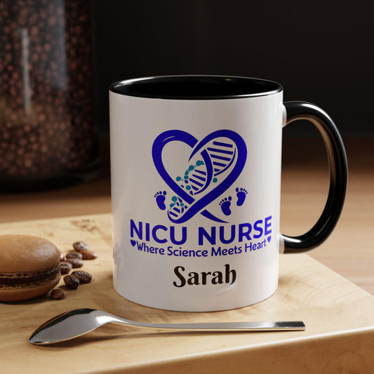 Personalized NICU Nurse Coffee Mug: Healthcare Hero Gift