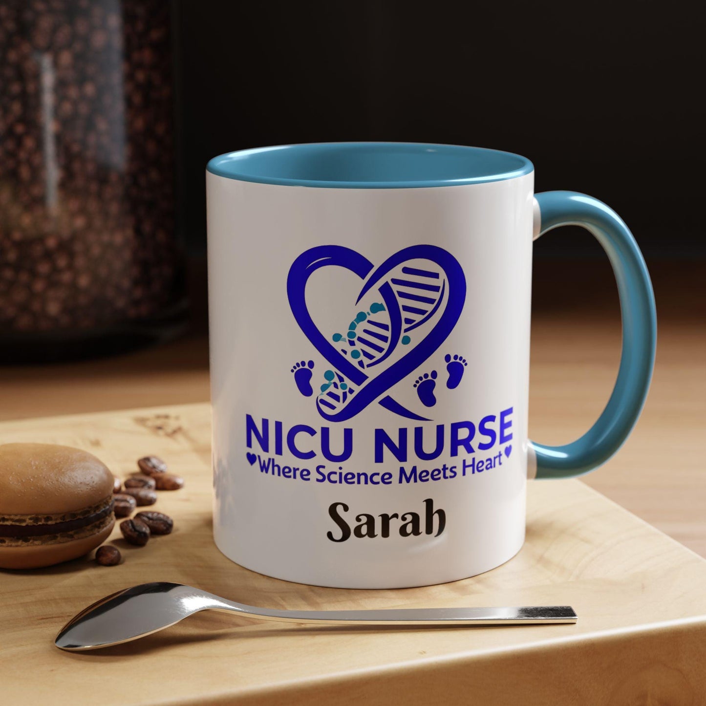 Personalized NICU Nurse Coffee Mug: Healthcare Hero Gift