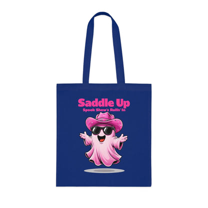 Bride's Ghostly Cotton Tote Bag: Bachelorette Party Favor