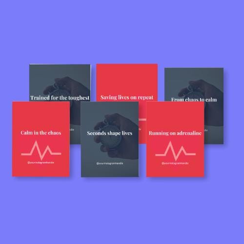 ER Nurse Quote Templates: 100 Motivational Sayings, Editable Canva PDF