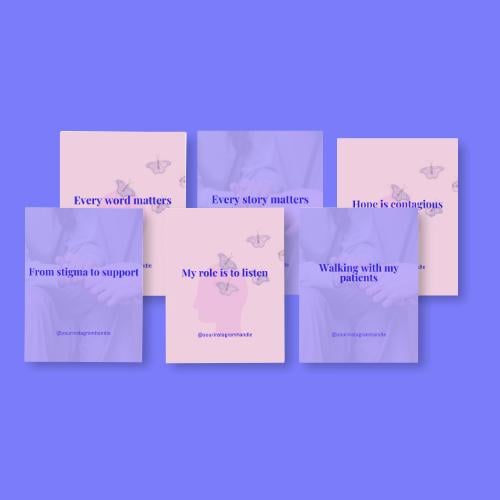 100 Mental Health Nurse Editable Quote Templates PDF | Inspirational, Supportive & Self-Care Canva Designs