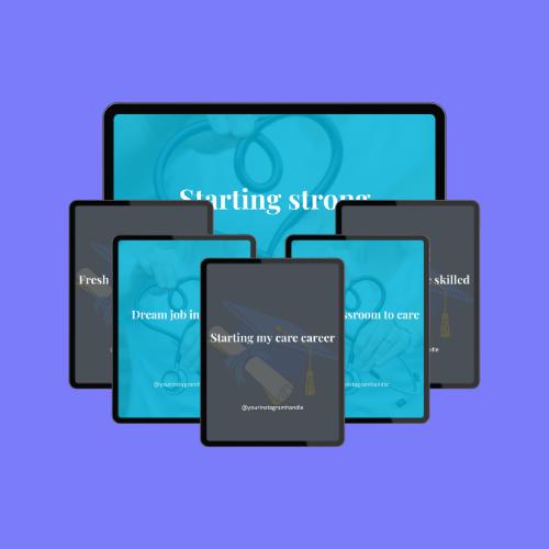 Nurse Graduation Quotes: 100 Editable Canva Templates (PDF Download