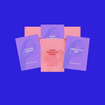 Oncology Nurse Quote Templates: Cancer Awareness Canva Designs (PDF Download)