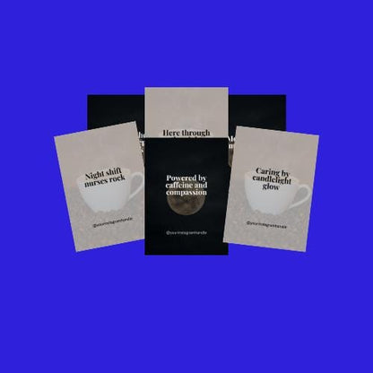 Night Shift Nurse Quote Templates: Editable Canva Designs (PDF Download)
