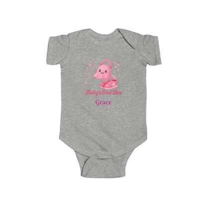 Baby's First Boo Bodysuit: Newborn Girl Halloween Outfit