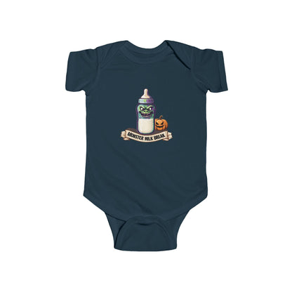 Funny Halloween Infant Bodysuit: Monster Milk Break Outfit