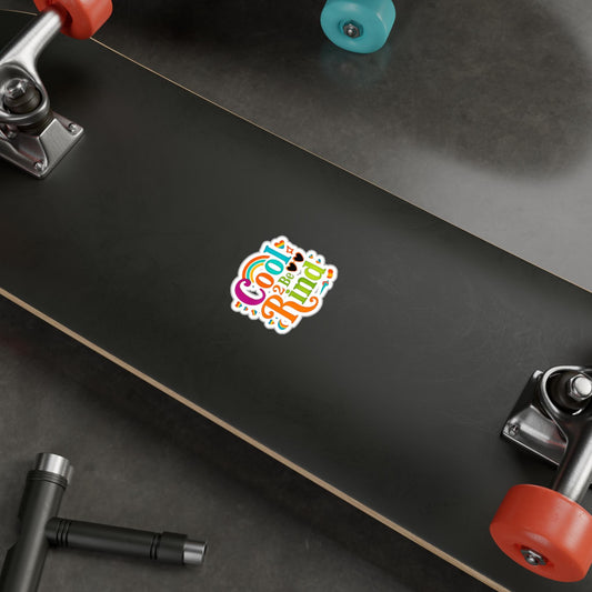 Kindness Vinyl Decals: Vibrant Stickers for Laptop, Water Bottle, LGBTQ+ Decor