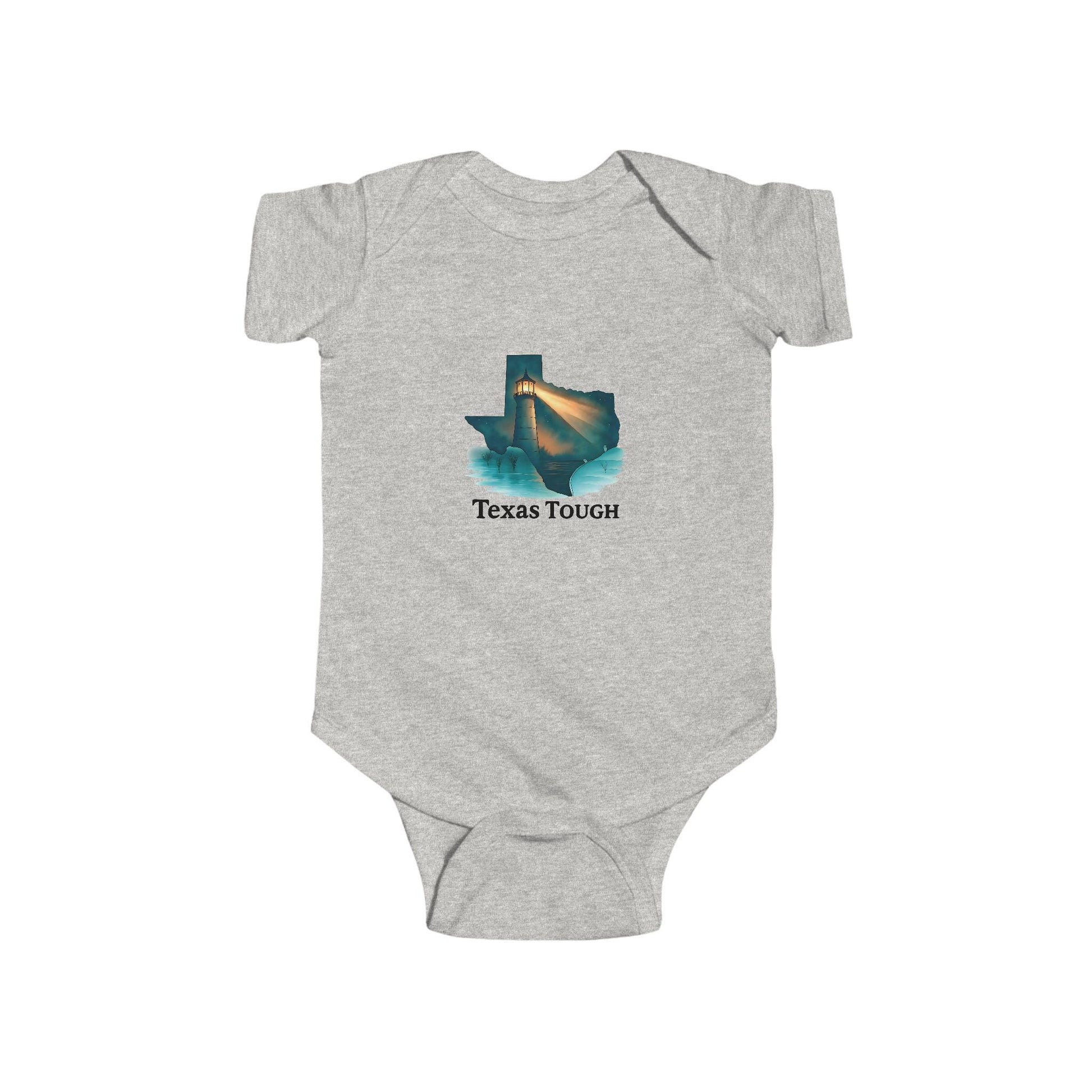 Texas Tough Infant Bodysuit - Cute Baby Clothes, Newborn Gift, Texas Pride, Baby Shower Present, Toddler Apparel