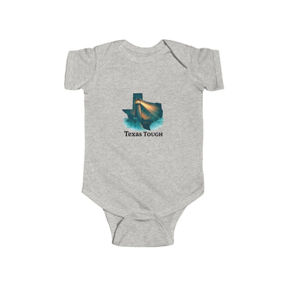 Texas Tough Infant Bodysuit - Cute Baby Clothes, Newborn Gift, Texas Pride, Baby Shower Present, Toddler Apparel