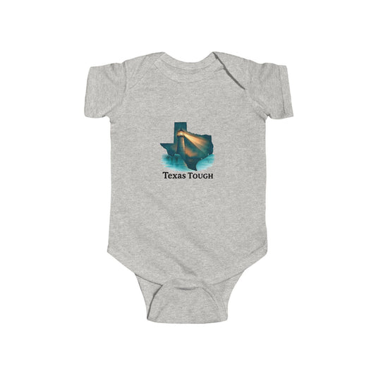 Texas Tough Infant Bodysuit - Cute Baby Clothes, Newborn Gift, Texas Pride, Baby Shower Present, Toddler Apparel