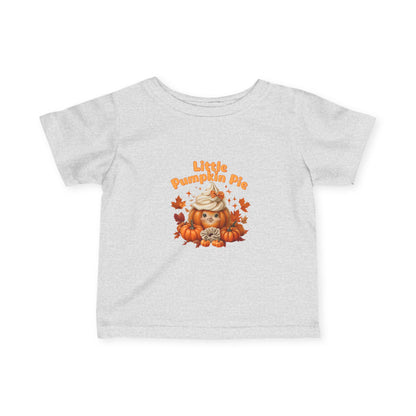 Adorable Infant Tee for Fall Celebrations Cute Baby T-Shirt, Halloween Outfit, Little Pumpkin Pie Shirt, Seasonal Clothes