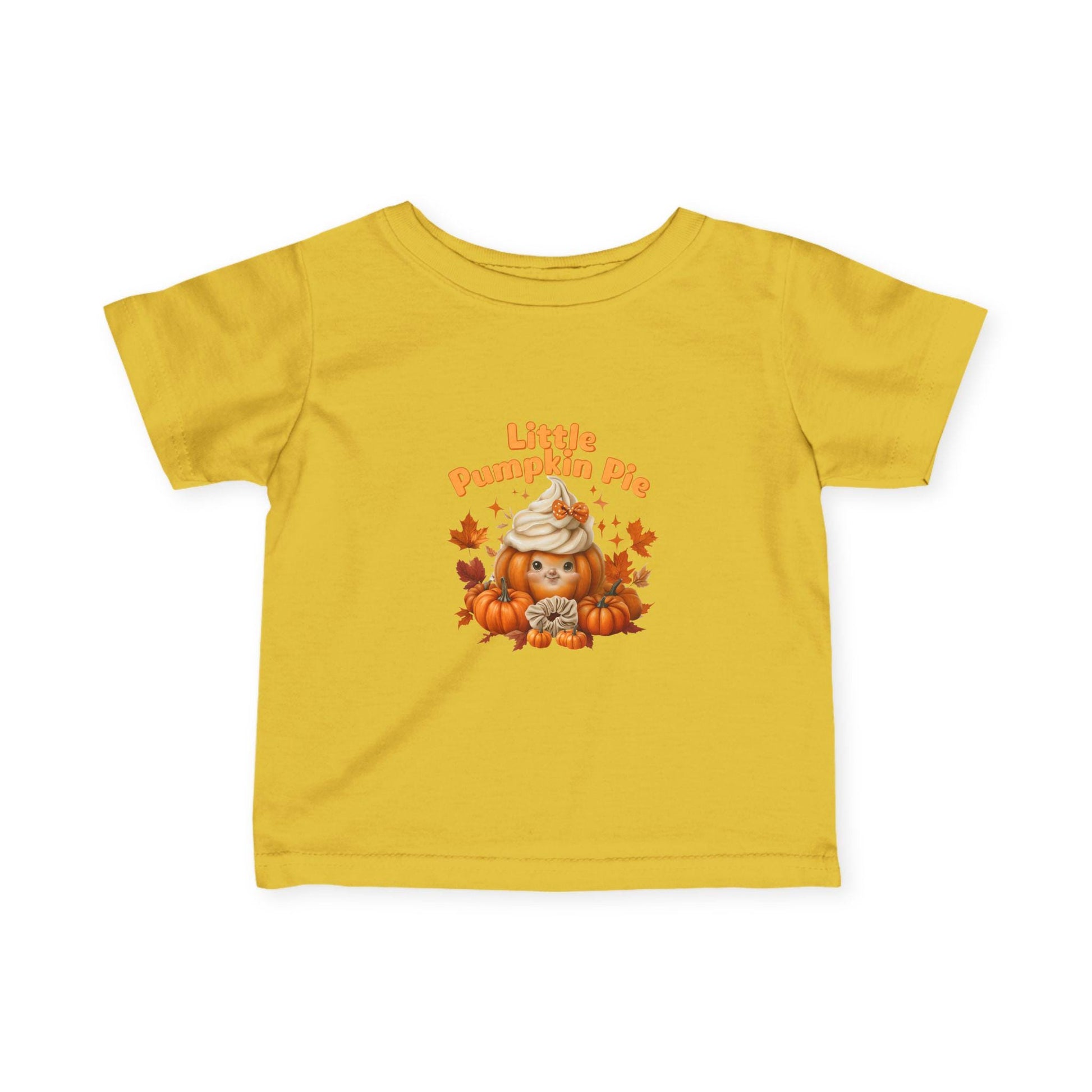 Adorable Infant Tee for Fall Celebrations Cute Baby T-Shirt, Halloween Outfit, Little Pumpkin Pie Shirt, Seasonal Clothes