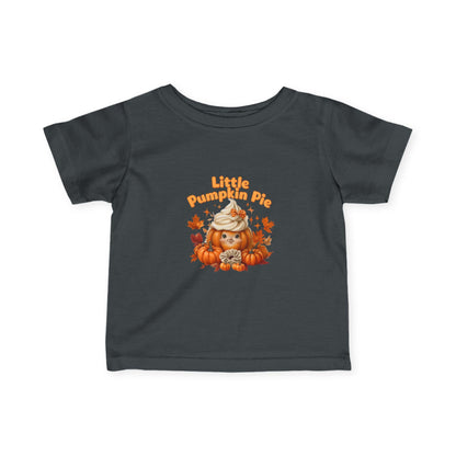 Adorable Infant Tee for Fall Celebrations Cute Baby T-Shirt, Halloween Outfit, Little Pumpkin Pie Shirt, Seasonal Clothes