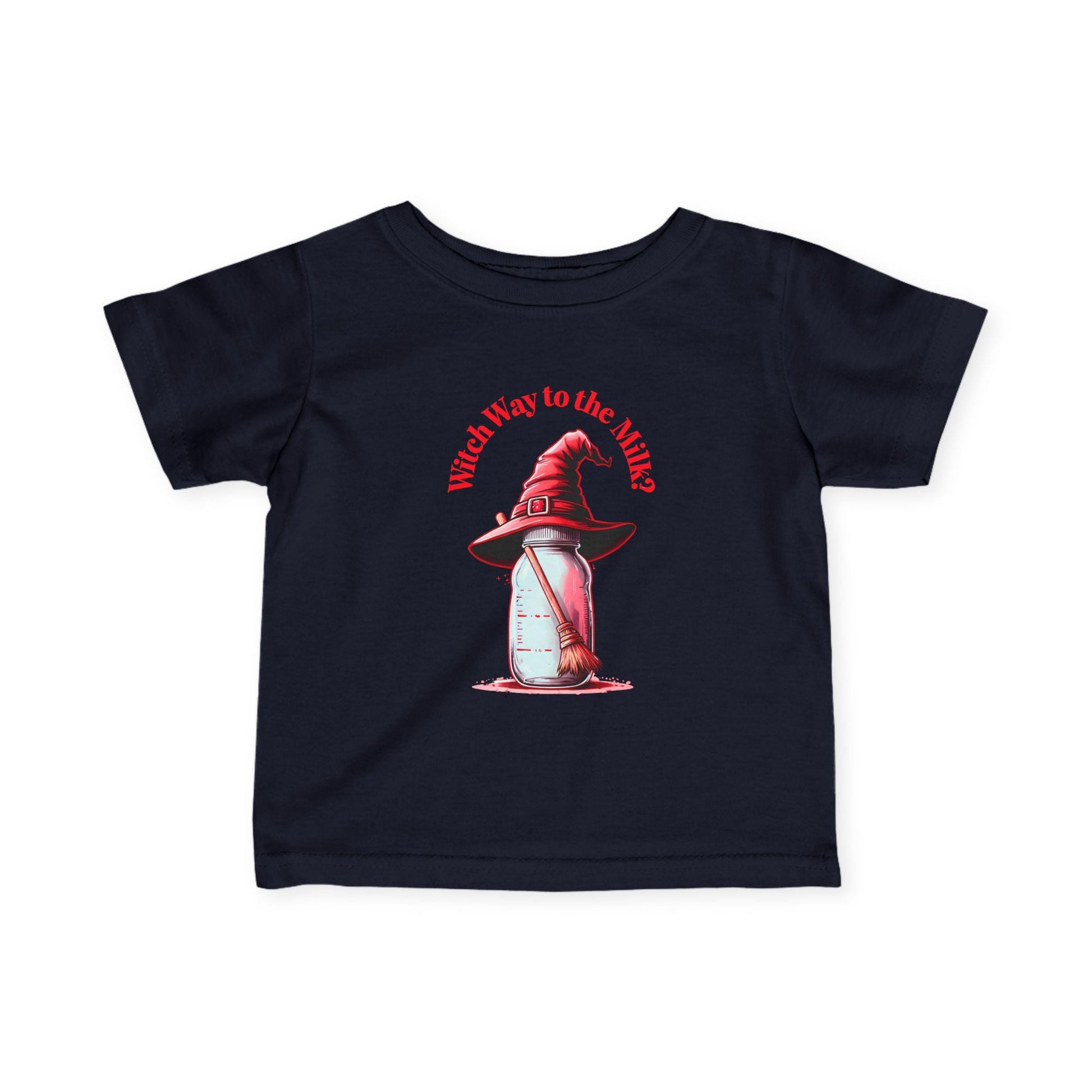 Witch's Hat Baby Tee: Spooky Halloween Infant Shirt