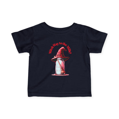 Witch's Hat Baby Tee: Spooky Halloween Infant Shirt