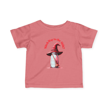 Witch's Hat Baby Tee: Spooky Halloween Infant Shirt