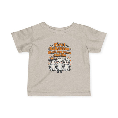 First Halloween Infant Tee, Baby Halloween Shirt, Cute Ghost Tee, Toddler Costume Shirt, Spooky Baby Outfit