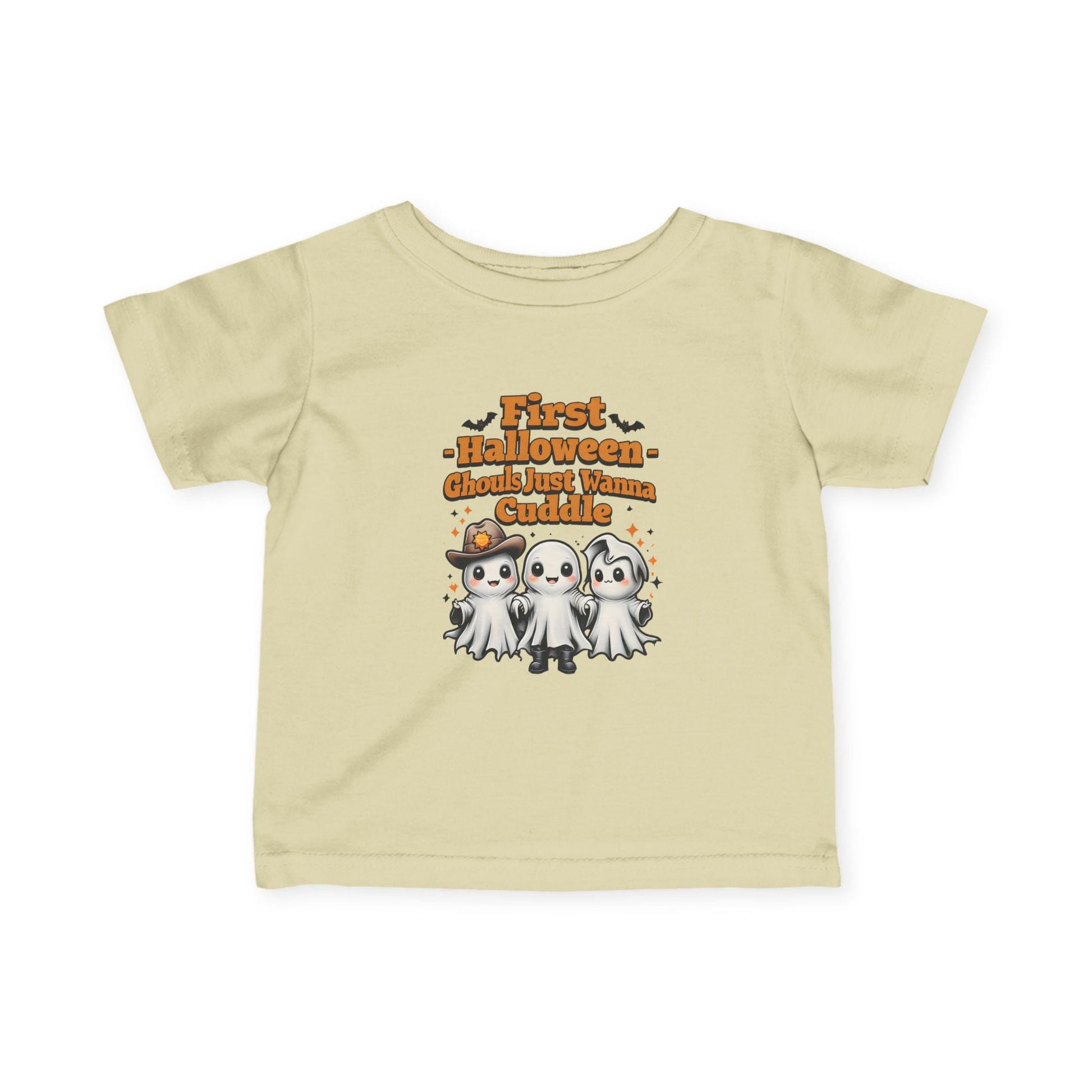 First Halloween Infant Tee, Baby Halloween Shirt, Cute Ghost Tee, Toddler Costume Shirt, Spooky Baby Outfit