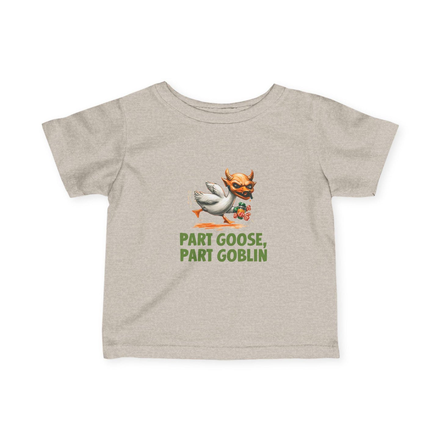 Whimsical Infant Tee - "Part Goose, Part Goblin" | Cute Baby Shirt, Gift for New Parents, Toddler Humor Tee, Playful Kids Apparel, [...]