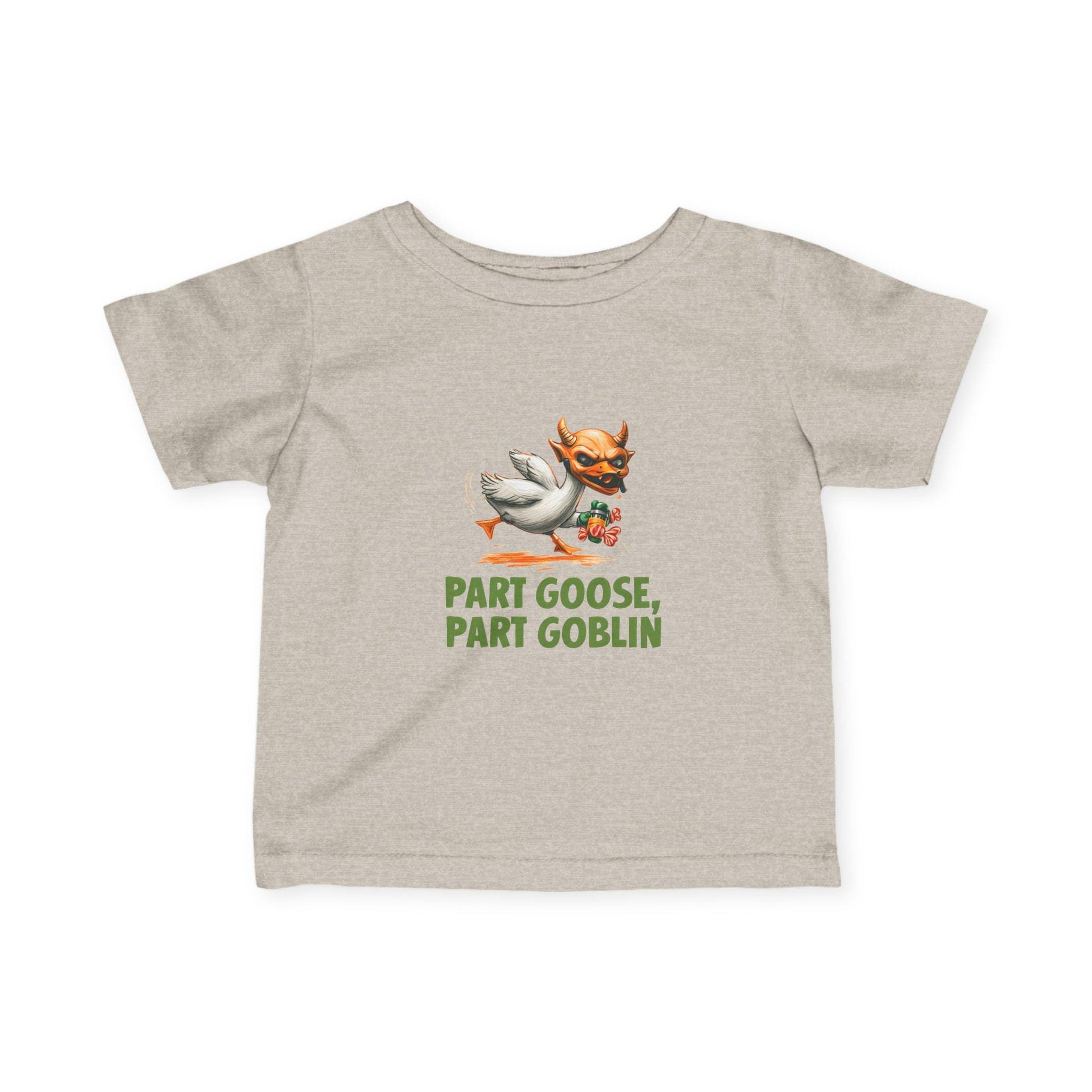 Whimsical Infant Tee - "Part Goose, Part Goblin" | Cute Baby Shirt, Gift for New Parents, Toddler Humor Tee, Playful Kids Apparel, [...]
