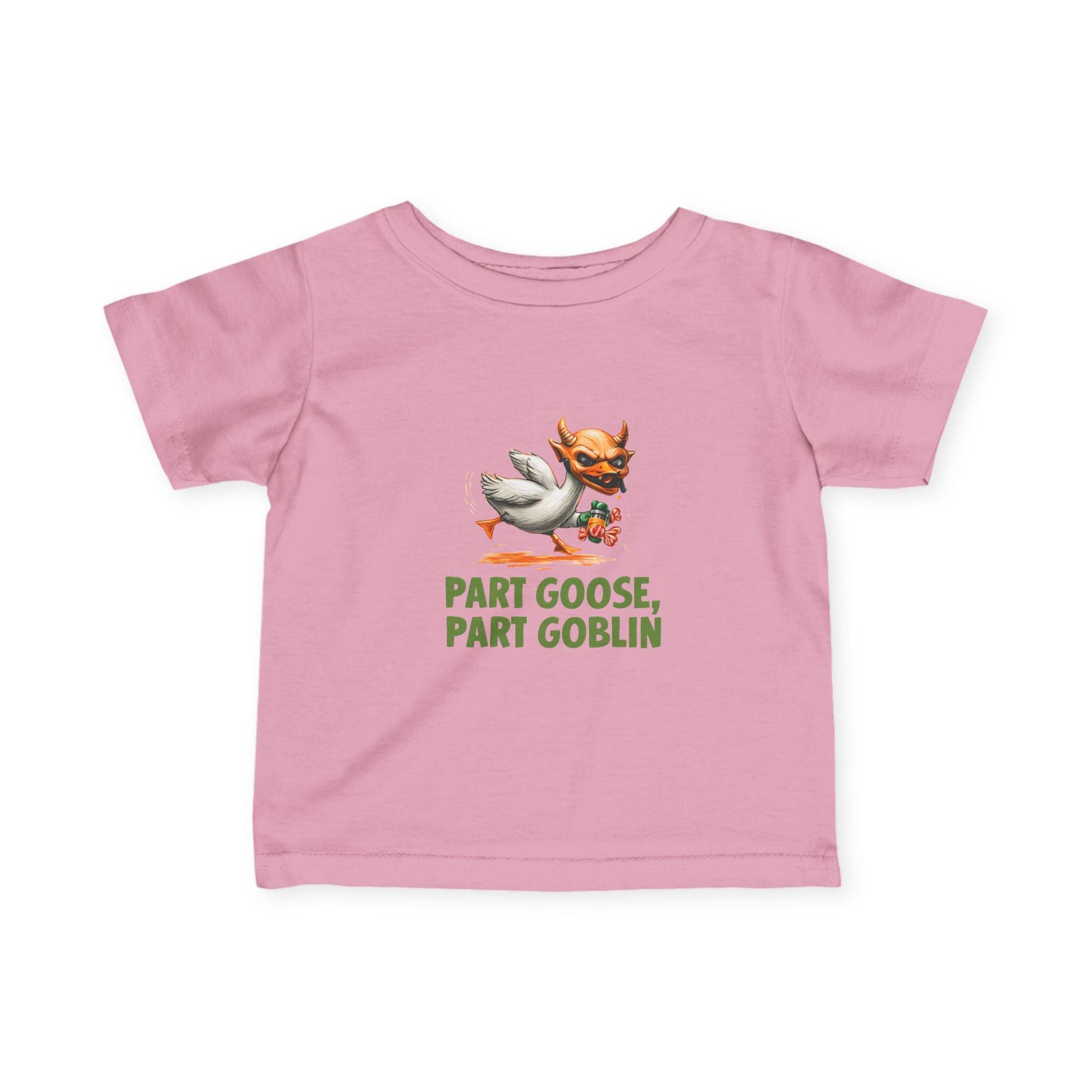 Whimsical Infant Tee - "Part Goose, Part Goblin" | Cute Baby Shirt, Gift for New Parents, Toddler Humor Tee, Playful Kids Apparel, [...]