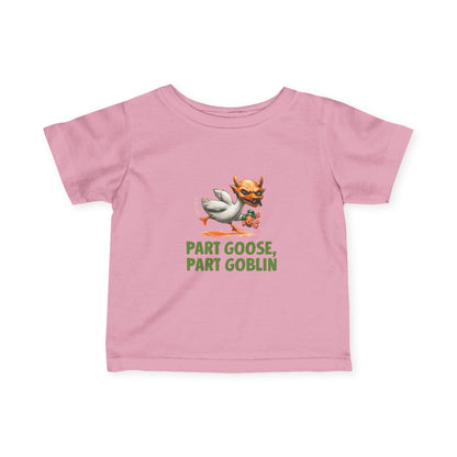 Whimsical Infant Tee - "Part Goose, Part Goblin" | Cute Baby Shirt, Gift for New Parents, Toddler Humor Tee, Playful Kids Apparel, [...]