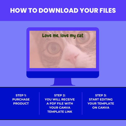 Funny Cat Lover Quotes Canva Template: Editable Social Media Content
