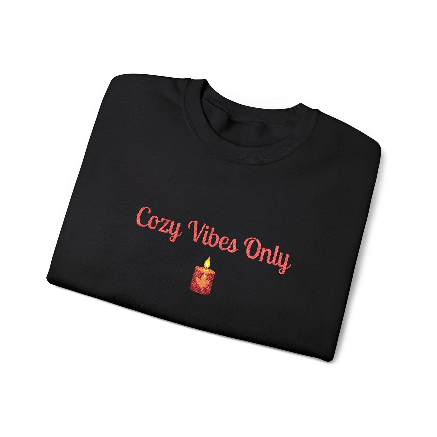 Cozy Vibes Crewneck Sweatshirt: Unisex Fall Fashion