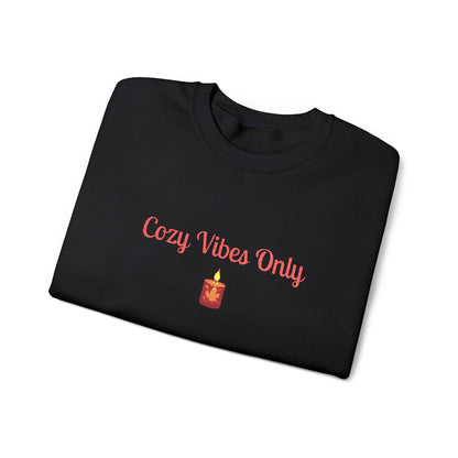 Cozy Vibes Crewneck Sweatshirt: Unisex Fall Fashion