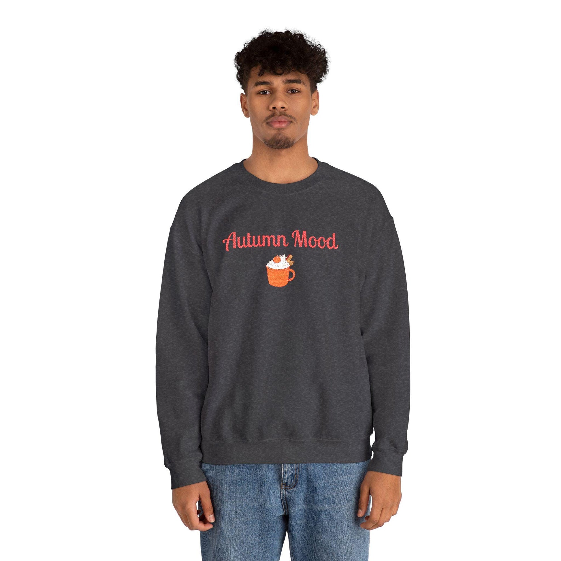 Autumn Mood Sweatshirt, Fall Vibes Jumper, Cozy Season Pullover, Unisex Crewneck Top, Thanksgiving Gift