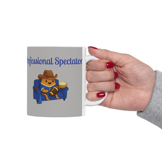 Football Season Coffee Mug: Professional Spectator Ceramic Drinkware
