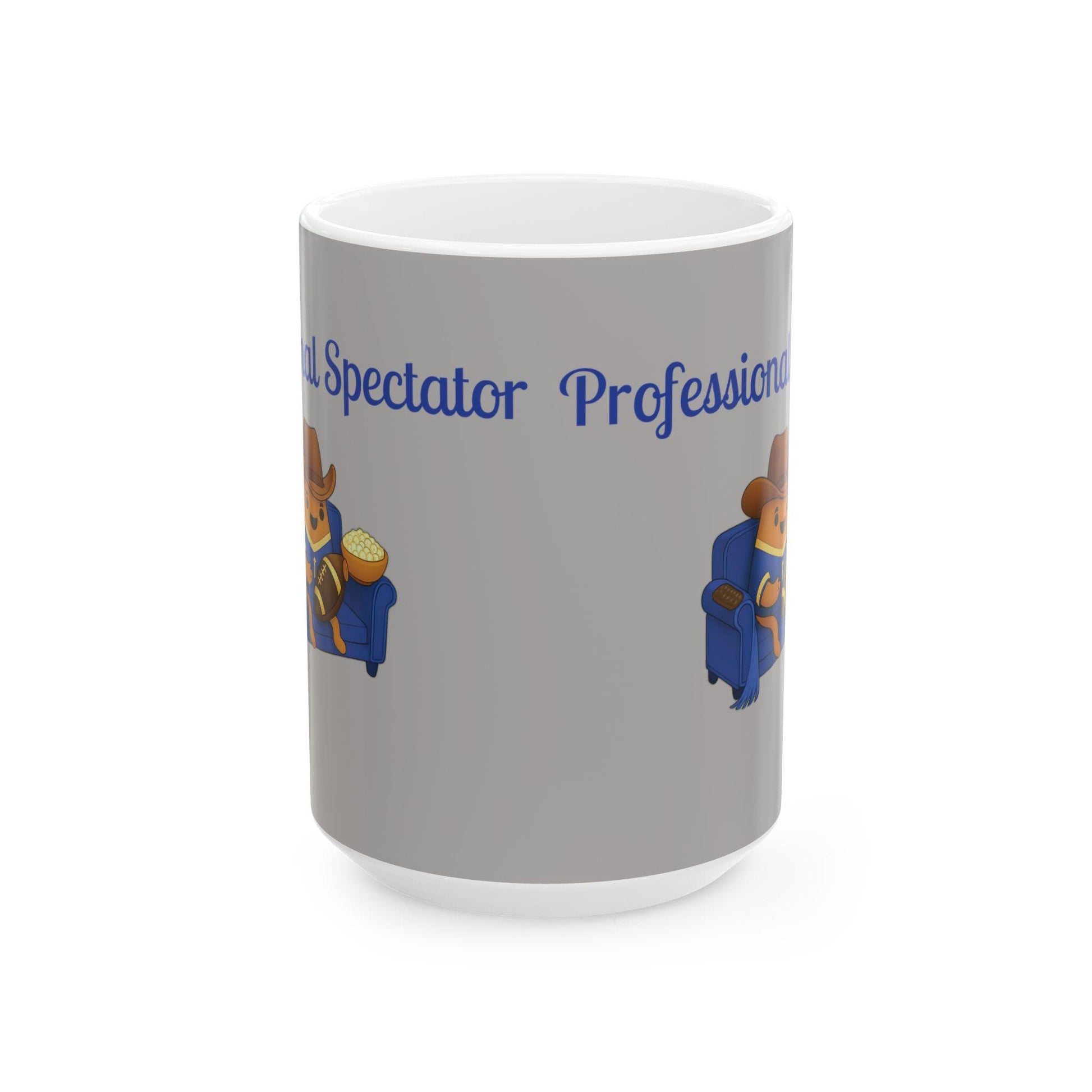 Football Season Coffee Mug: Professional Spectator Ceramic Drinkware