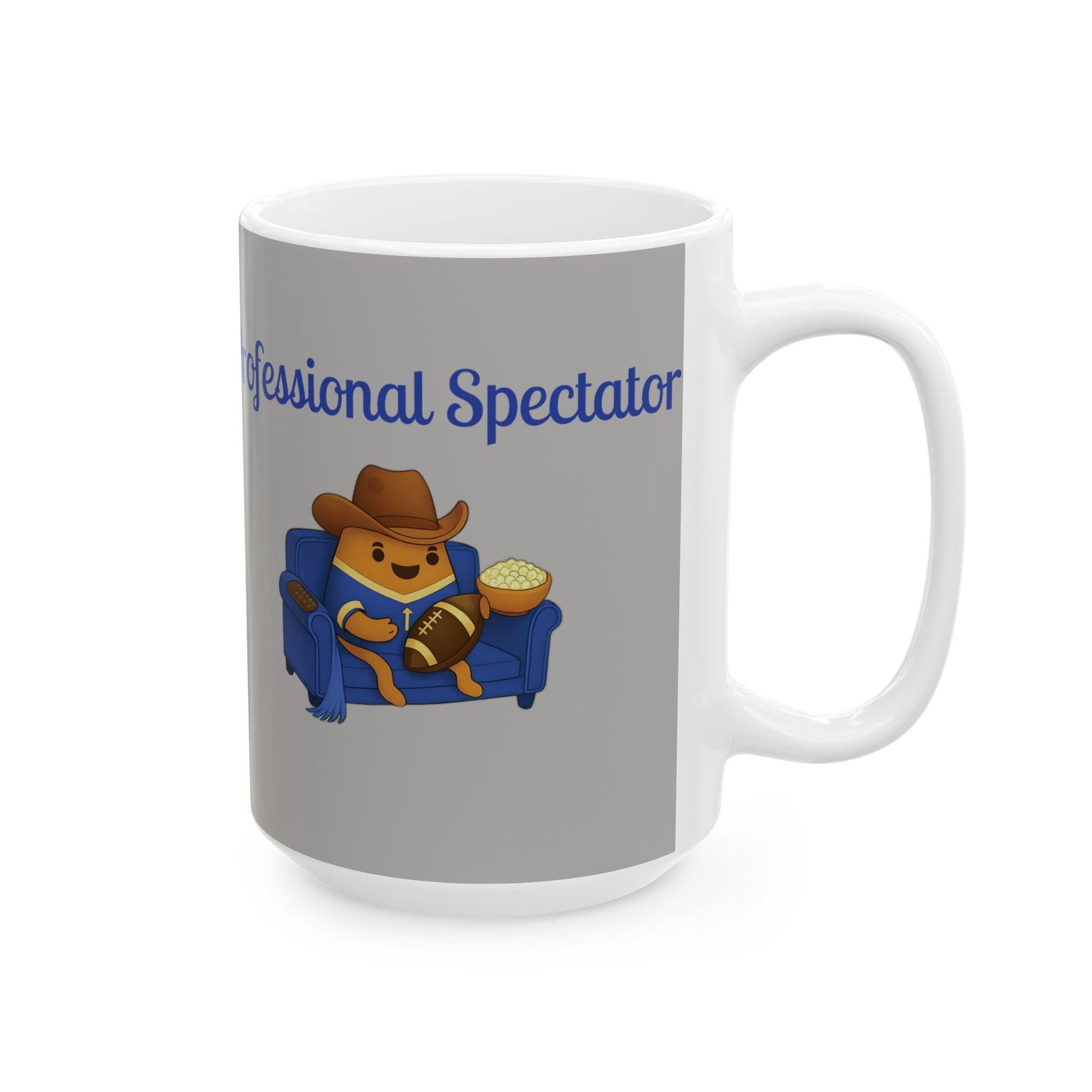 Football Season Coffee Mug: Professional Spectator Ceramic Drinkware
