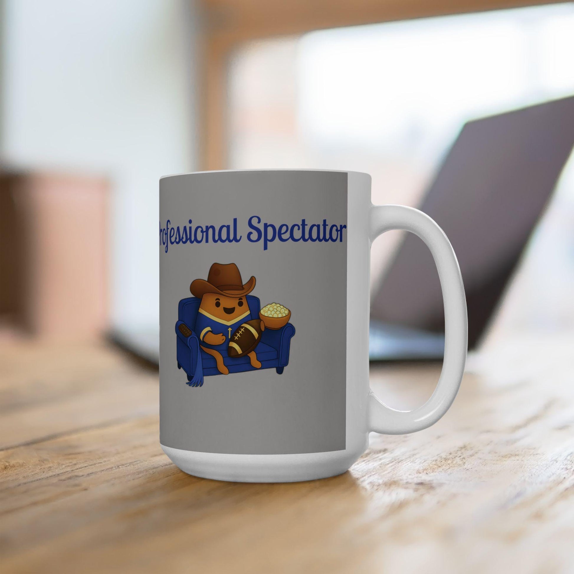 Football Season Coffee Mug: Professional Spectator Ceramic Drinkware