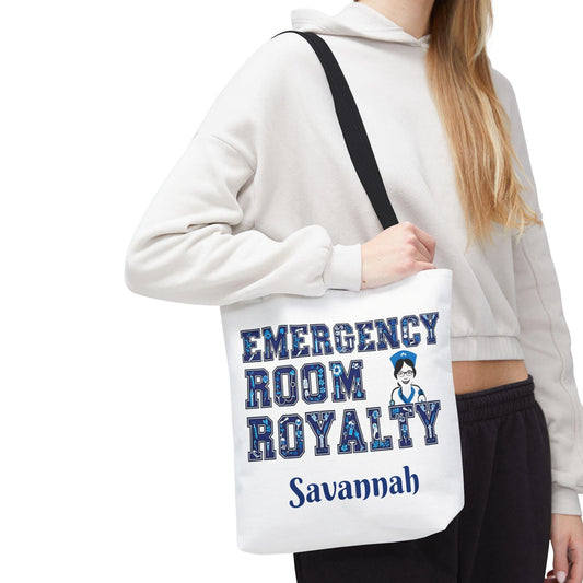 Emergency Room Royalty Tote Bag: Gift for Healthcare Workers