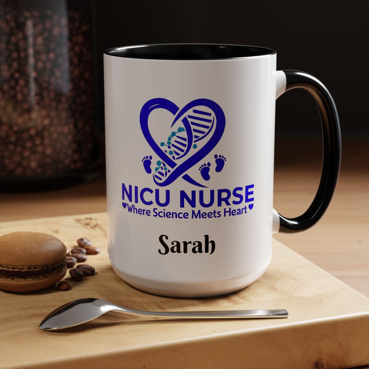 Personalized NICU Nurse Coffee Mug: Healthcare Hero Gift