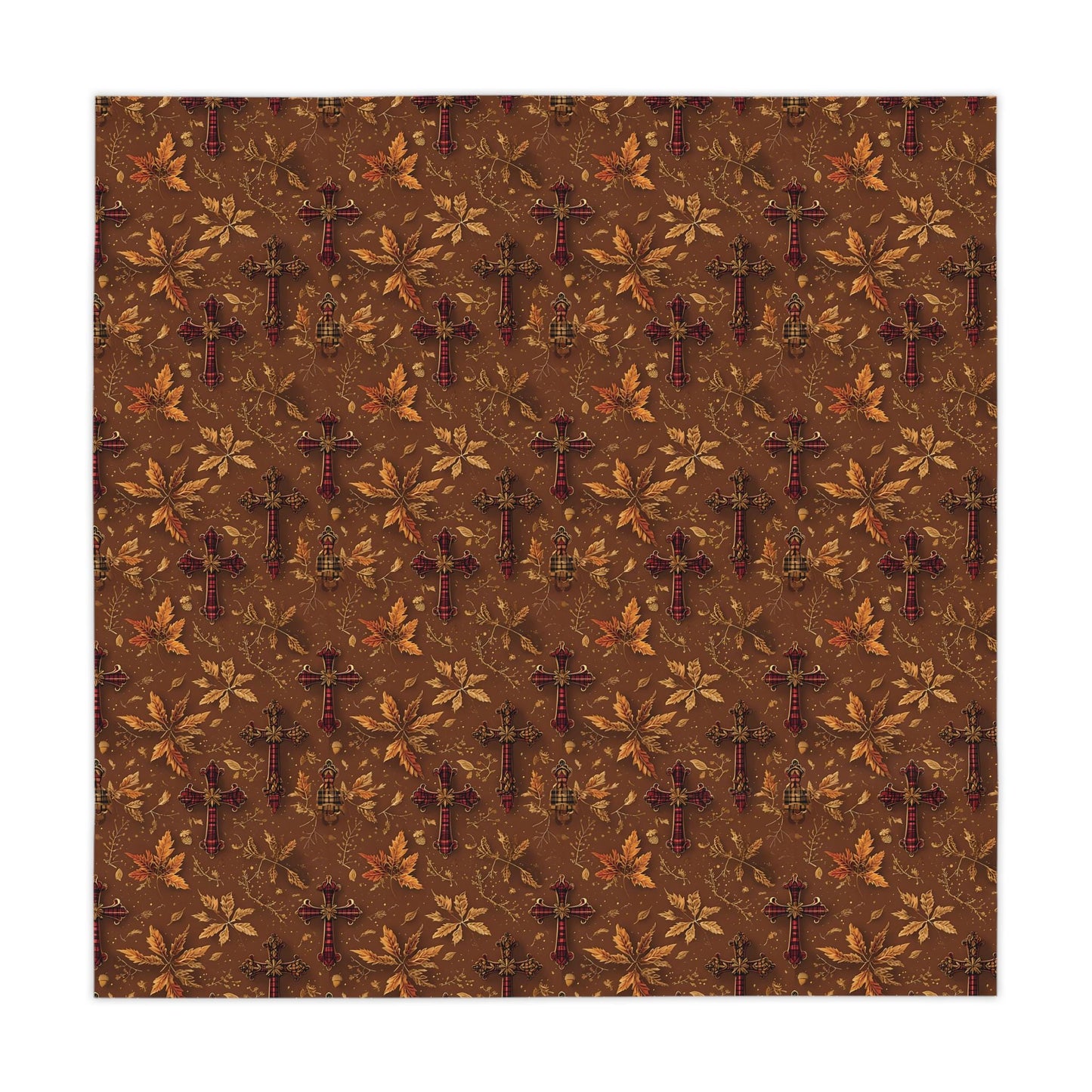 Autumn Leaves Tablecloth: Fall Harvest Dining Decor