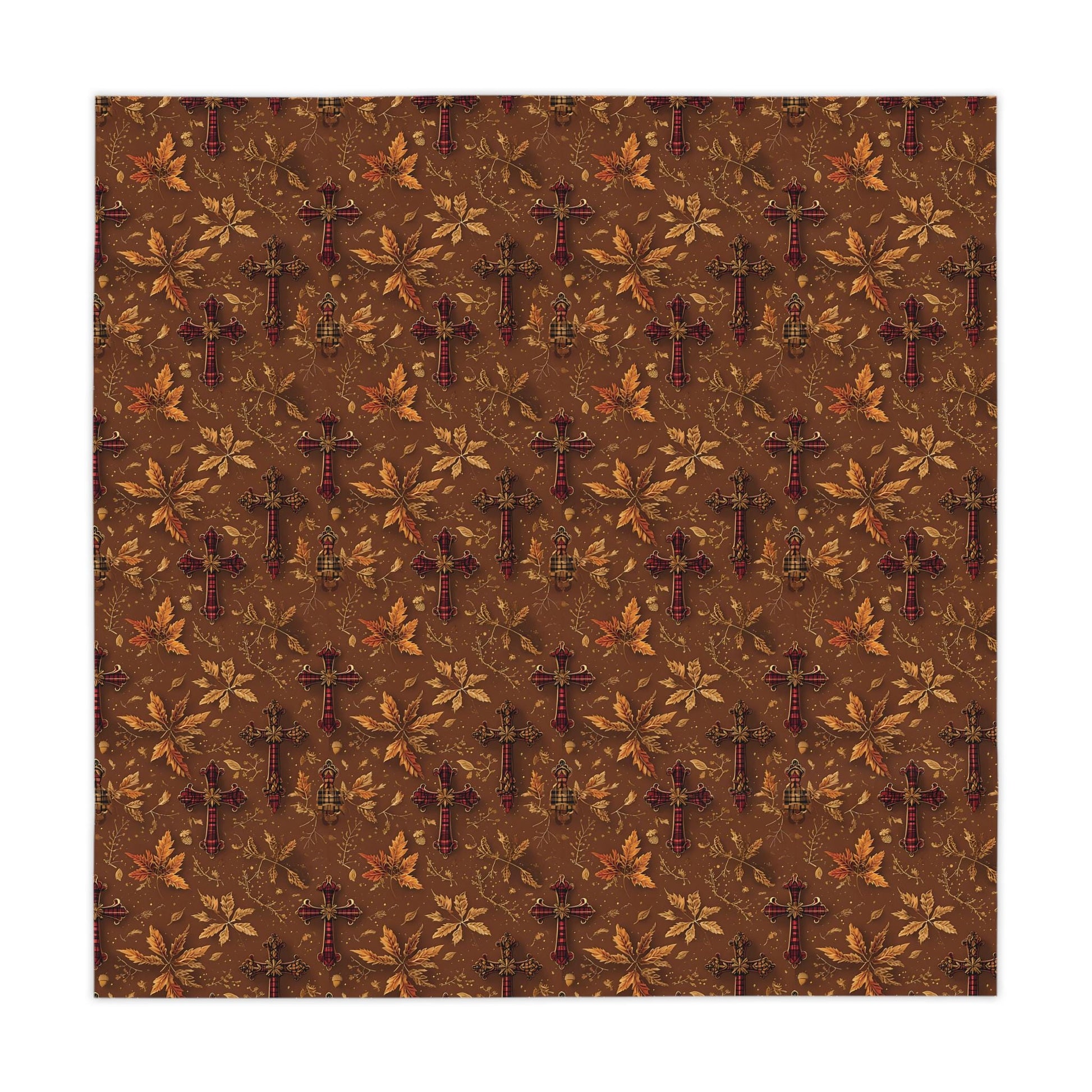 Autumn Leaves Tablecloth: Fall Harvest Dining Decor