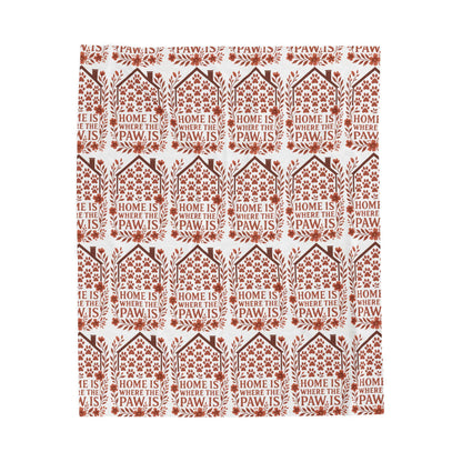 Pet Lover Plush Blanket: Cozy Home Decor Throw