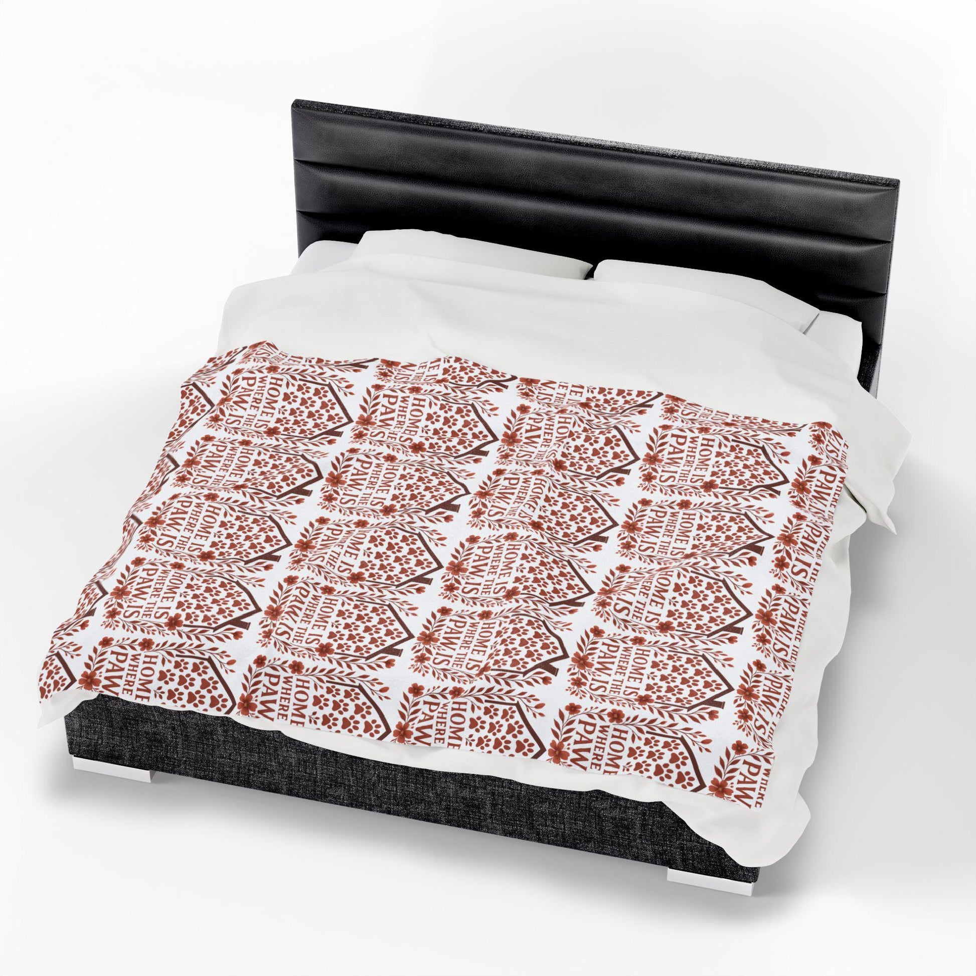 Pet Lover Plush Blanket: Cozy Home Decor Throw