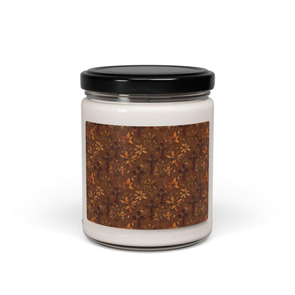Warm Autumn Scented Soy Candle: Eco-Friendly Home Decor