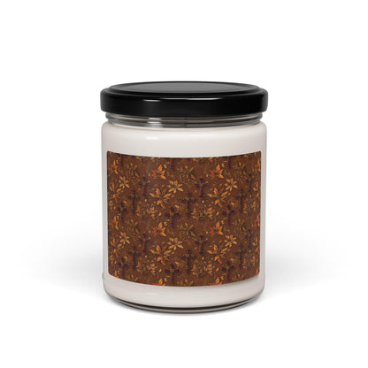Warm Autumn Scented Soy Candle: Eco-Friendly Home Decor