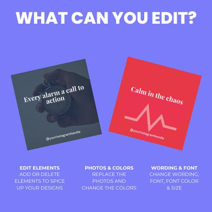 ER Nurse Quote Templates: 100 Motivational Sayings, Editable Canva PDF