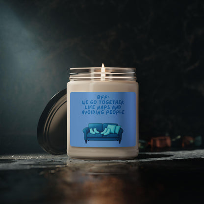 Funny Best Friend Gift Candle, Scented Soy Candle 9oz - Friendship Candle, Humorous Candle, Gag Gift Candle, Novelty Candle, Birthday Gift