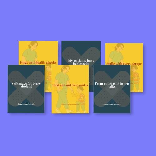 100 School Nurse Editable Quote Templates PDF | Inspirational, Funny & Appreciation Canva Designs