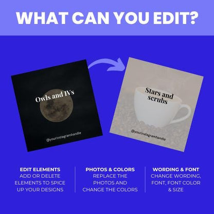 Night Shift Nurse Quote Templates: Editable Canva Designs (PDF Download)
