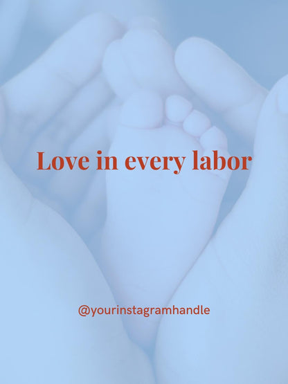 Labor and Delivery Nurse Quotes: 100 Editable Canva Templates (PDF Download