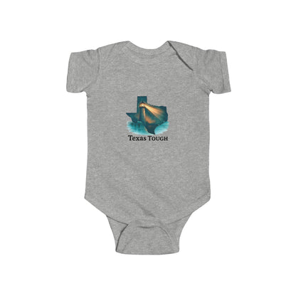 Texas Tough Infant Bodysuit - Cute Baby Clothes, Newborn Gift, Texas Pride, Baby Shower Present, Toddler Apparel