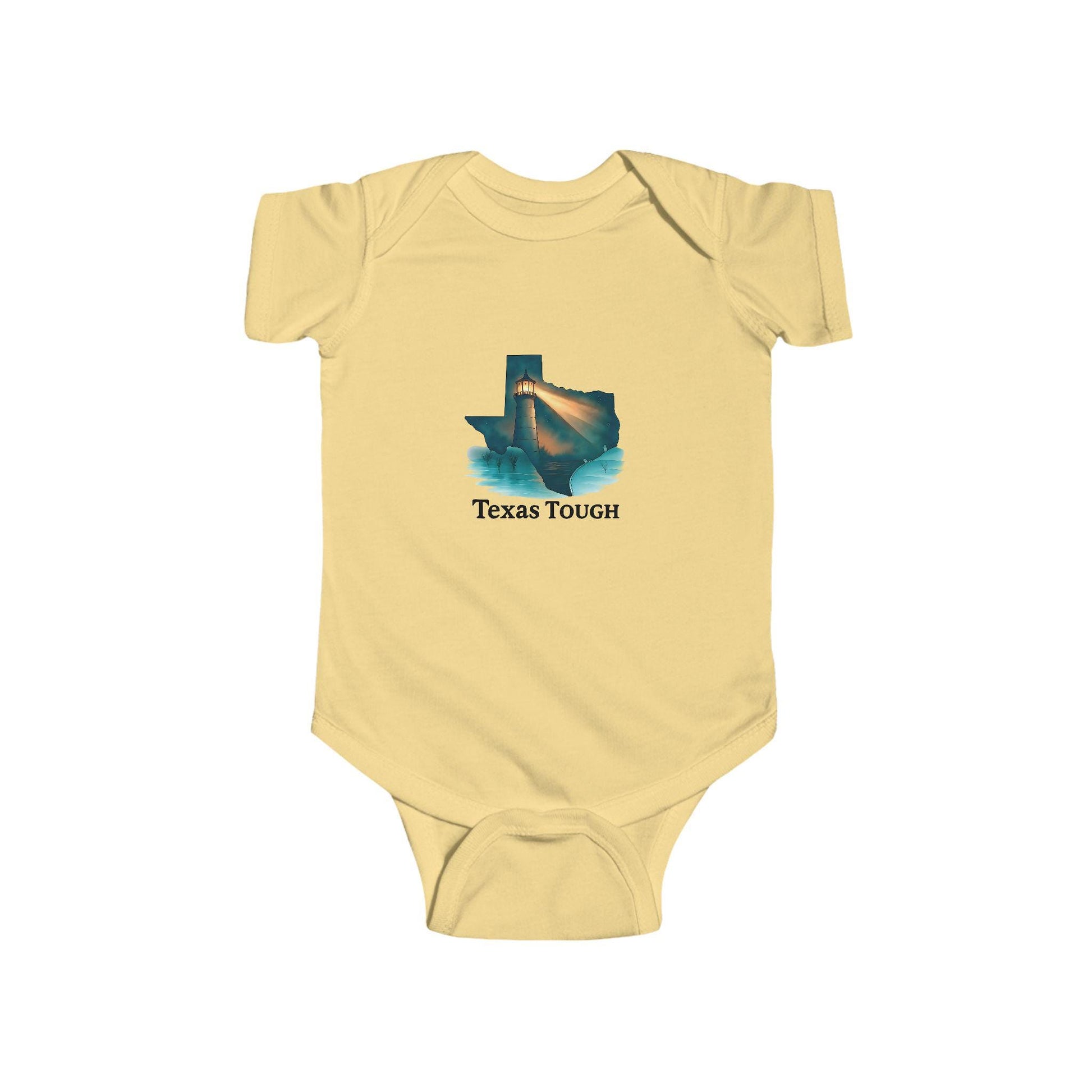 Texas Tough Infant Bodysuit - Cute Baby Clothes, Newborn Gift, Texas Pride, Baby Shower Present, Toddler Apparel