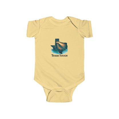 Texas Tough Infant Bodysuit - Cute Baby Clothes, Newborn Gift, Texas Pride, Baby Shower Present, Toddler Apparel